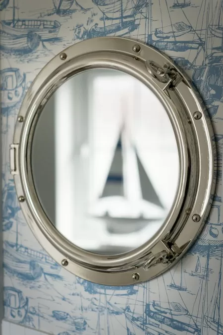 Seasalt porthole mirror