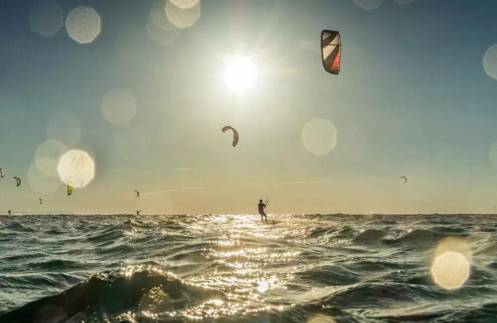 Kitesurfing Camber Sands